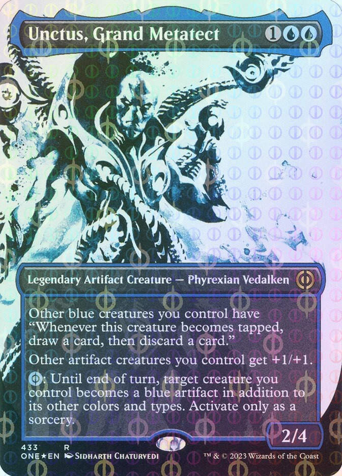 Unctus, Grand Metatect (ONE) (433) / Borderless / Showcase / Compleat Foil