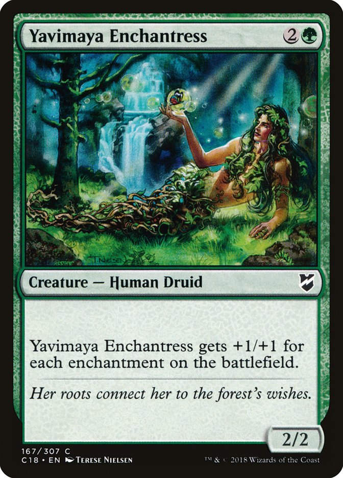 Yavimaya Enchantress (c18)