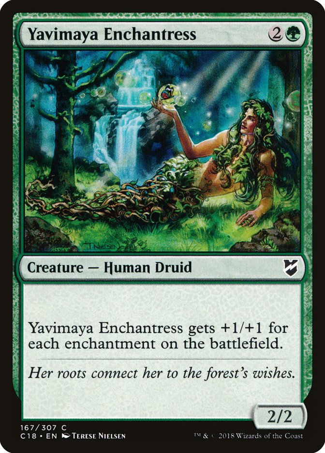 Yavimaya Enchantress (c18)
