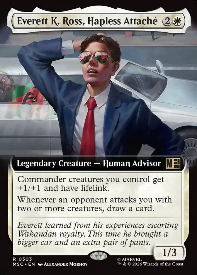 Everett K. Ross, Hapless Attaché (MSC) (303) / Extended Art