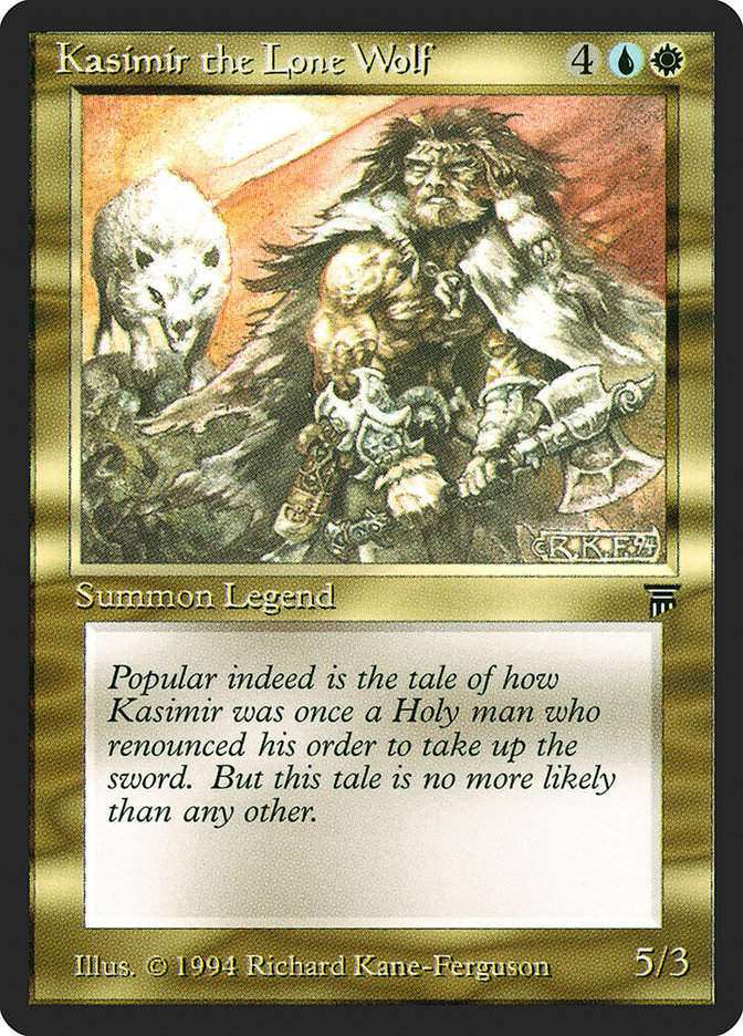 Kasimir the Lone Wolf (leg)
