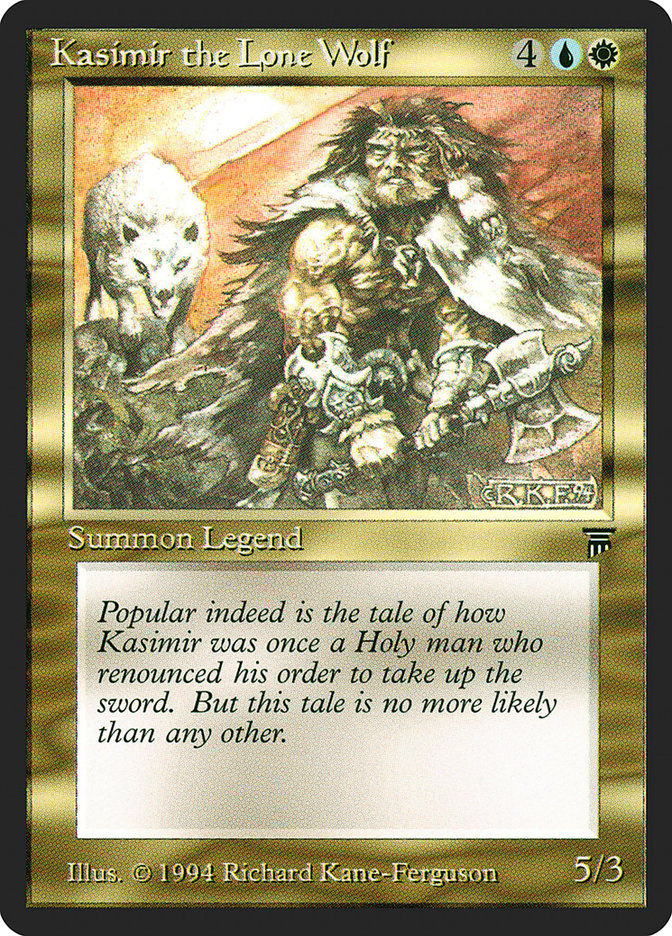 Kasimir the Lone Wolf (leg)