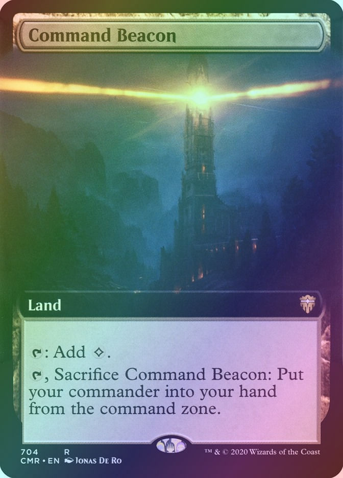 Command Beacon (CMR) (704) / Extended Art / Foil