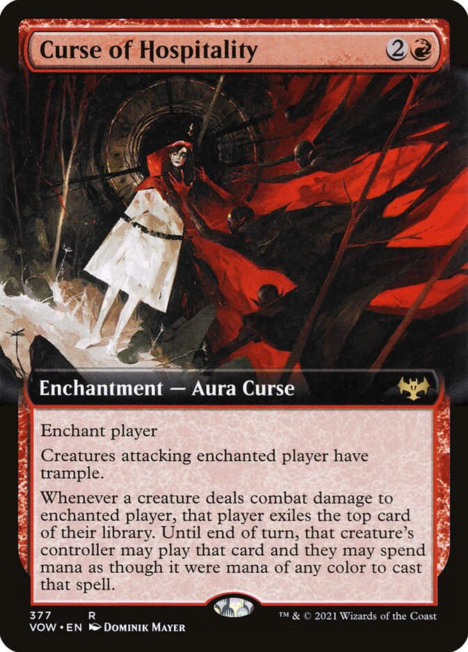 Curse of Hospitality (VOW) (377) / Extended Art
