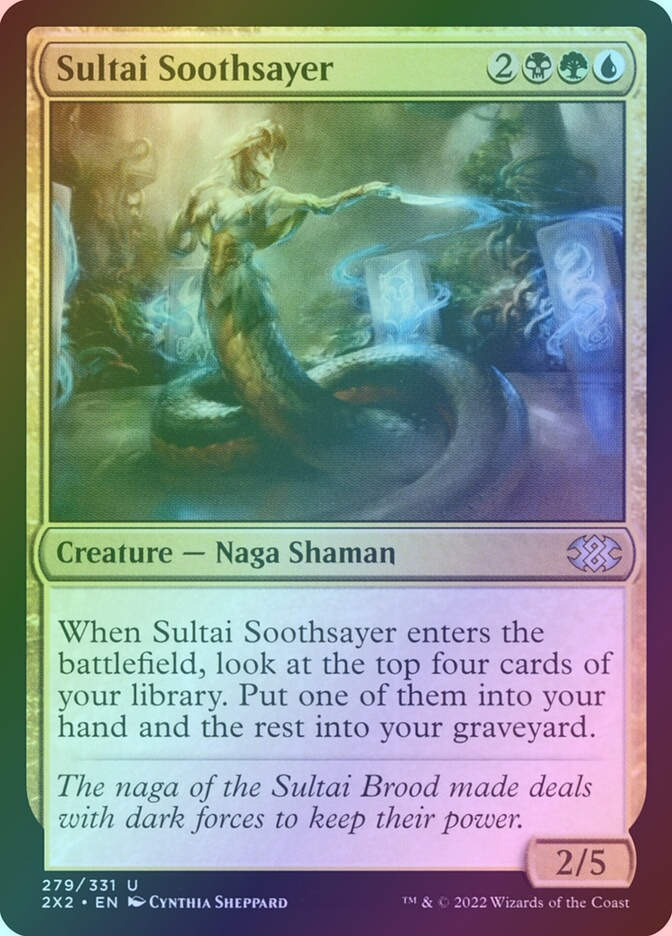 Sultai Soothsayer (2X2) (279) / Foil