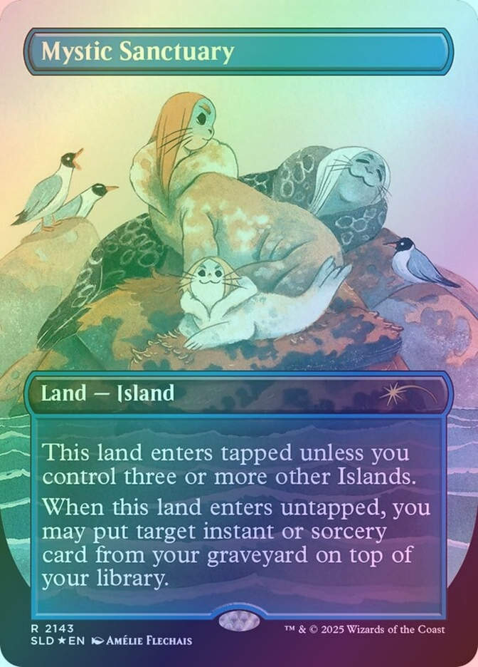 Mystic Sanctuary (SLD) (2143) / Borderless / Foil
