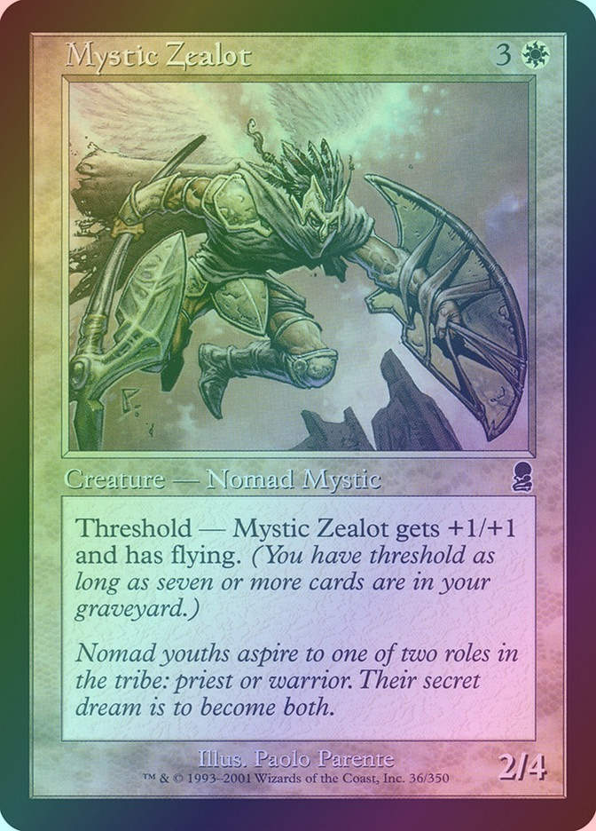 Mystic Zealot (ODY) (36) / Foil