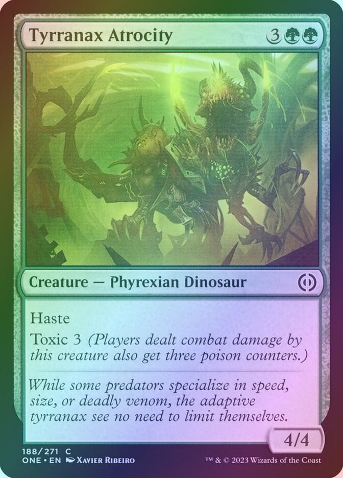 Tyrranax Atrocity (ONE) (188) / Foil