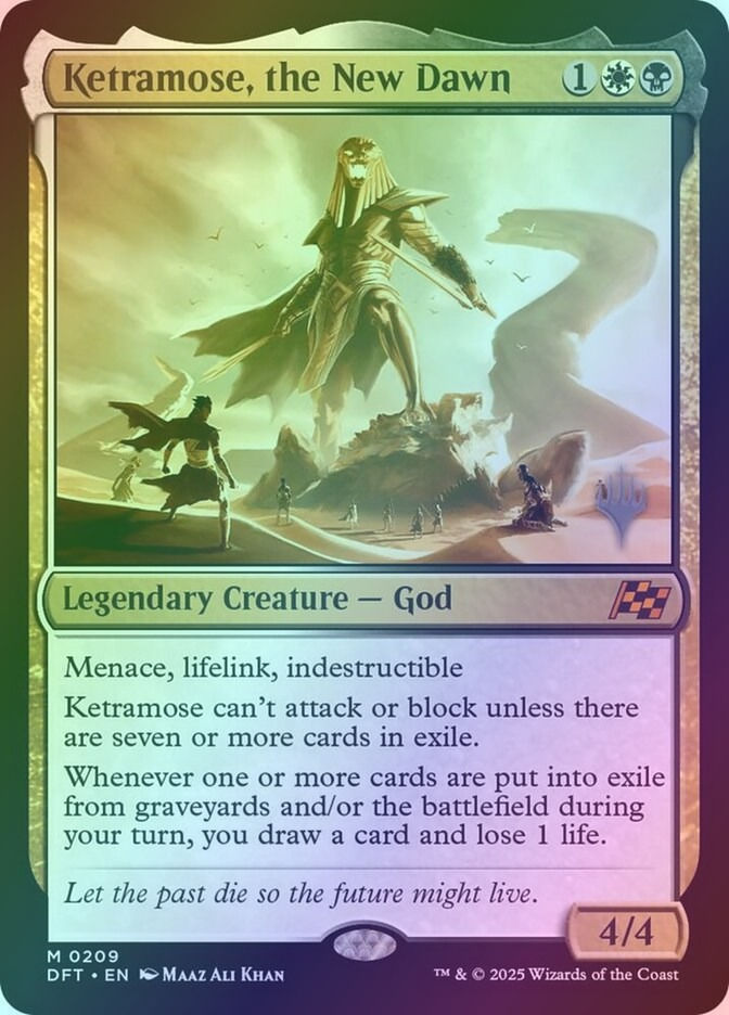 Ketramose, the New Dawn (PDFT) (209p) / Foil