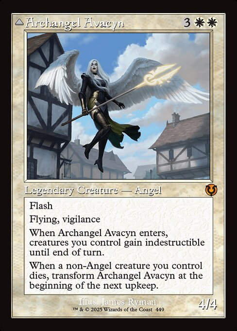 Archangel Avacyn // Avacyn, the Purifier (INR) (449) / Retro Frame