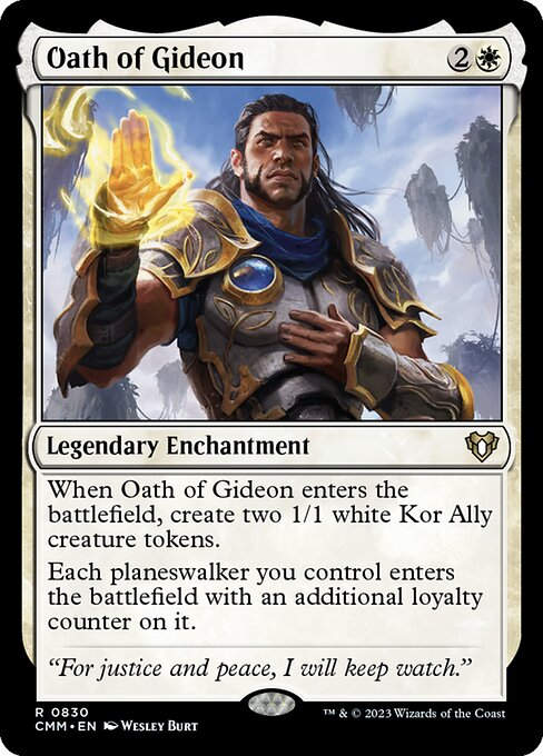 Oath of Gideon (cmm) (Commander Deck)