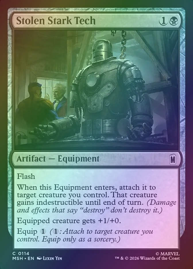 Stolen Stark Tech (MSH) (114) / Foil