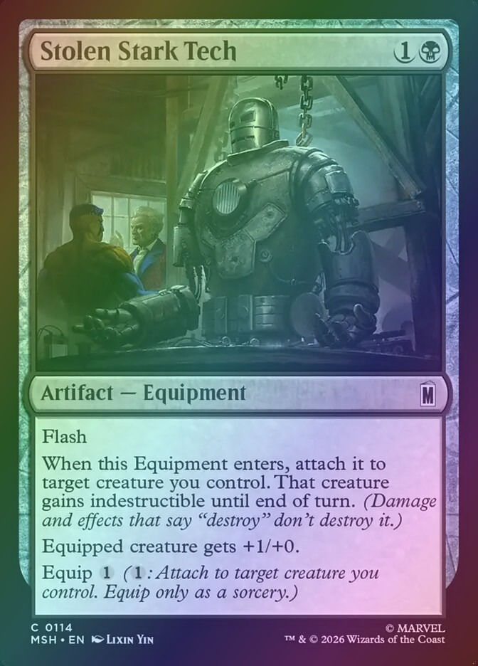 Stolen Stark Tech (MSH) (114) / Foil