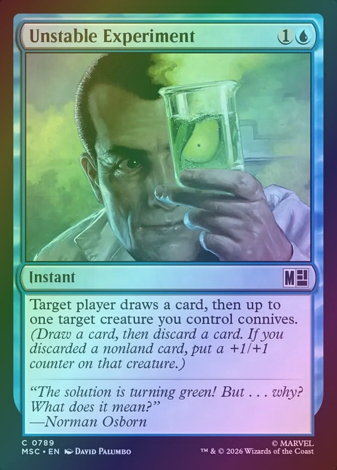 Unstable Experiment (MSC) (789) / Foil