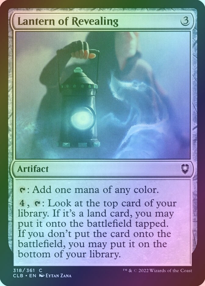 Lantern of Revealing (CLB) (318) / Foil