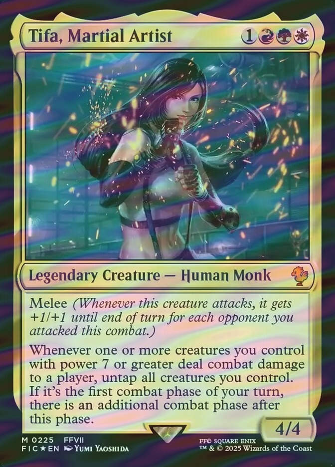 Tifa, Martial Artist (FIC) (225) / Surge Foil