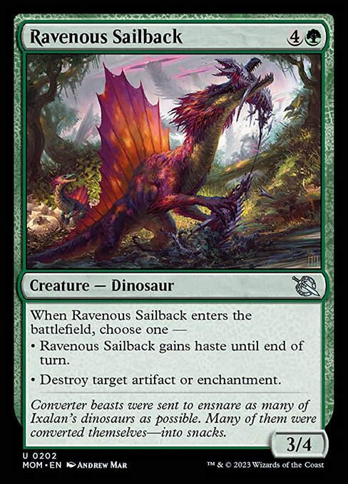 Ravenous Sailback (mom)