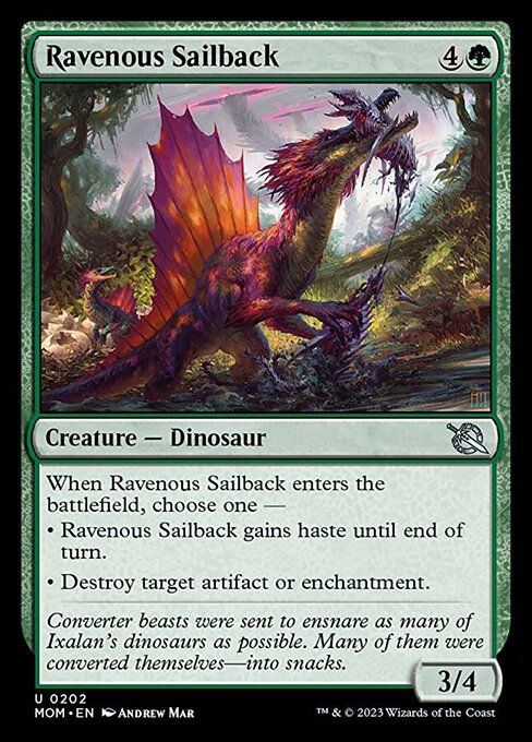 Ravenous Sailback (mom)