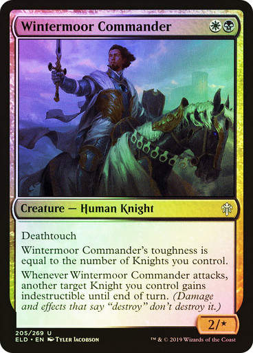 Wintermoor Commander (ELD) (205) / Foil