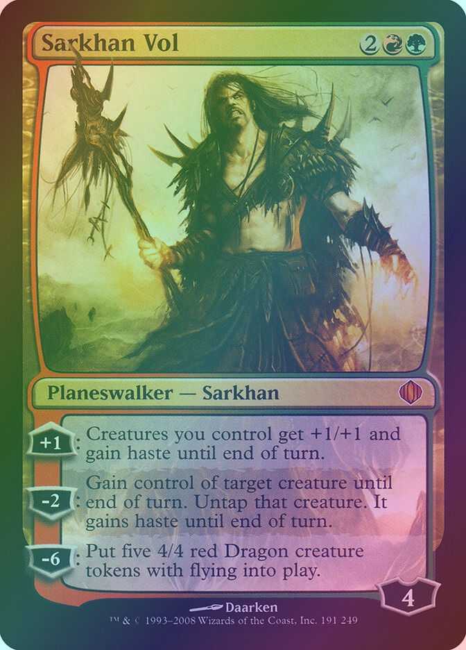 Sarkhan Vol (ALA) (191) / Foil