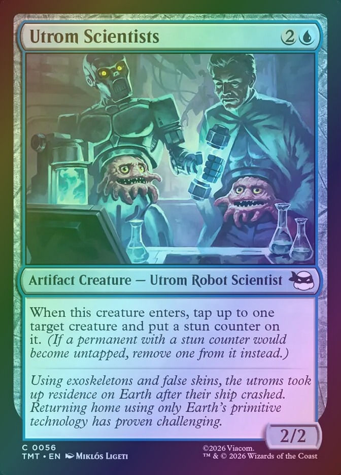 Utrom Scientists (TMT) (56) / Foil