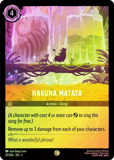 Hakuna Matata (LOR_TFC) / Foil