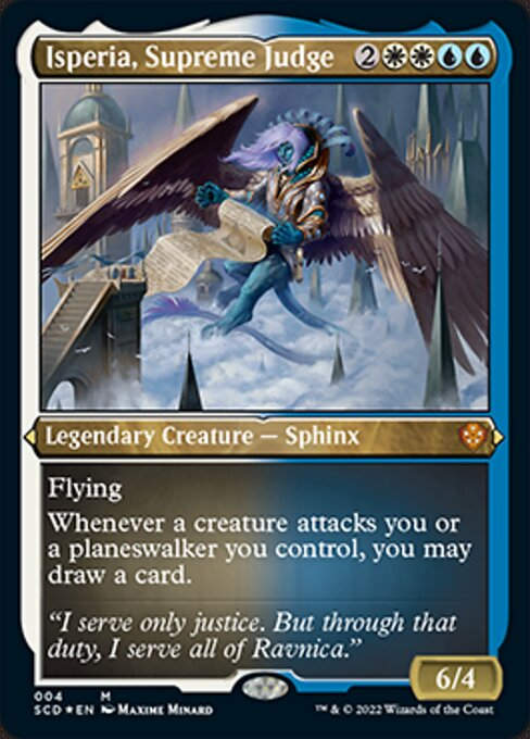 Isperia, Supreme Judge (SCD) / Etched Foil
