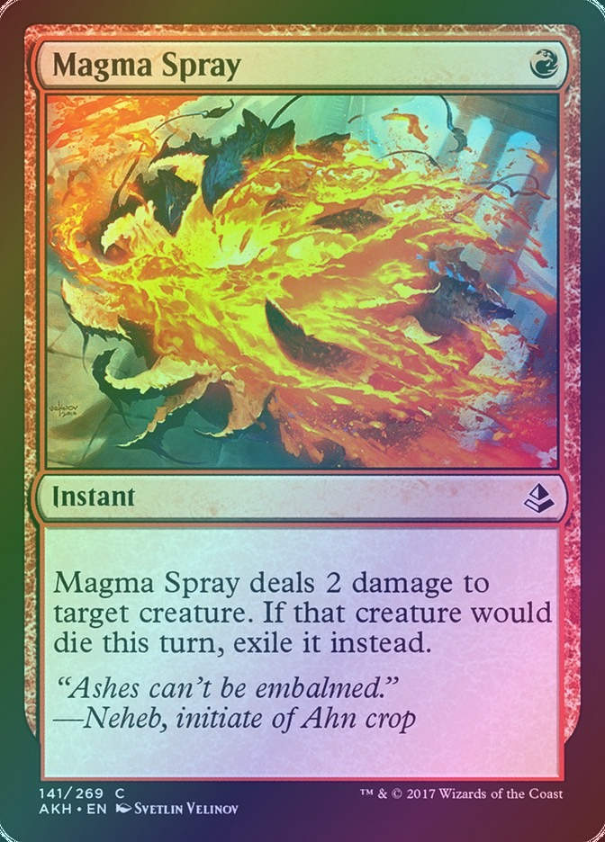 Magma Spray (AKH) (141) / Foil