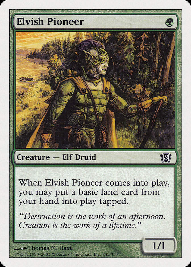 Elvish Pioneer (8ED) (243)