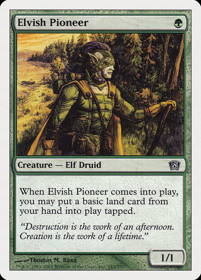 Elvish Pioneer (8ED) (243)