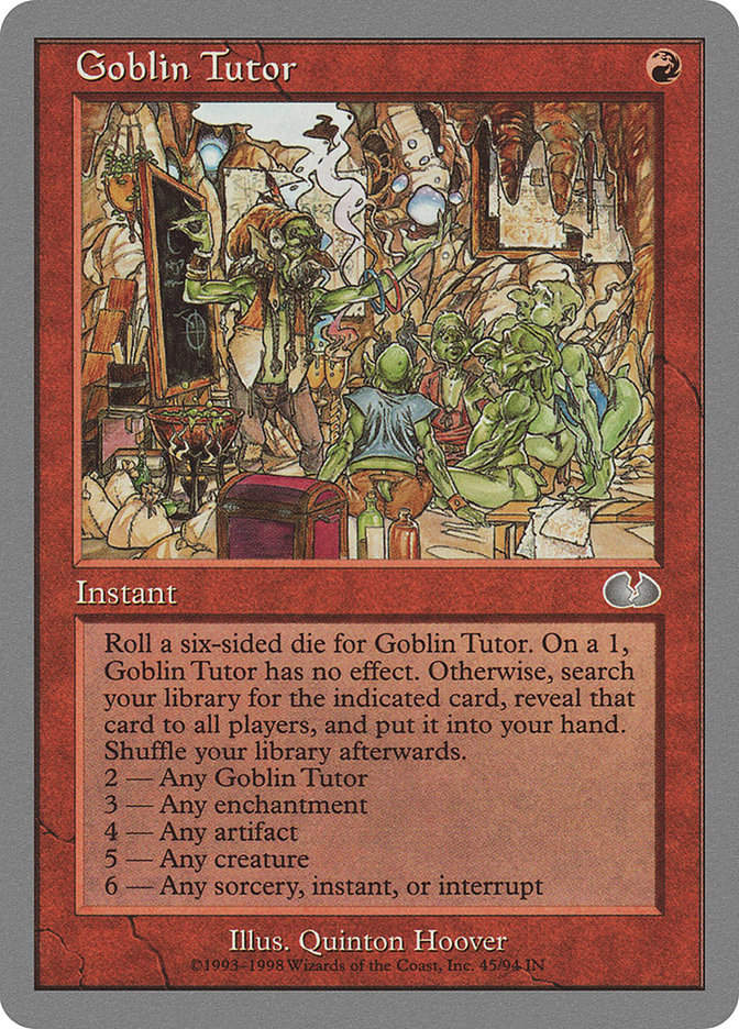 Goblin Tutor (ugl)