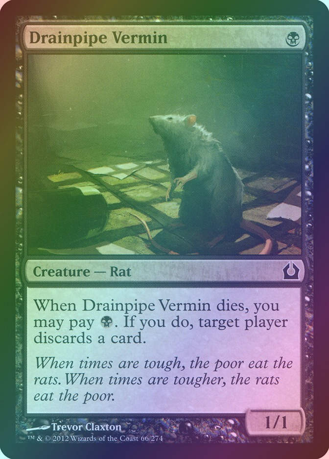Drainpipe Vermin (RTR) (66) / Foil