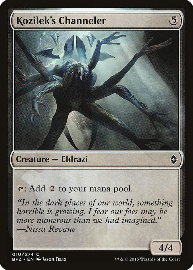 Kozilek's Channeler (BFZ) (10)