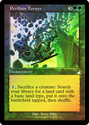 Perilous Forays (rvr) (457) / Retro / Foil