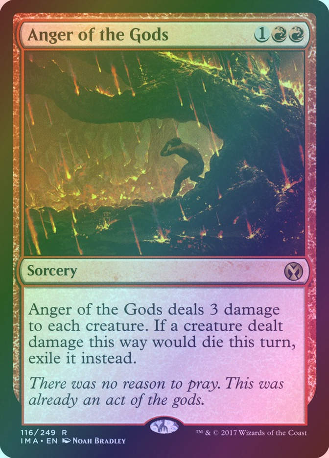 Anger of the Gods (IMA) (116) / Foil