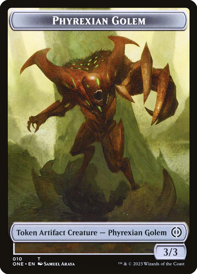 Phyrexian Golem (TONE) (10)