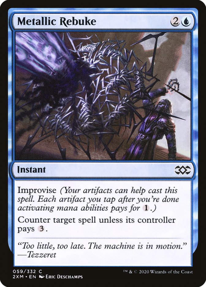 Metallic Rebuke (2XM) (59)