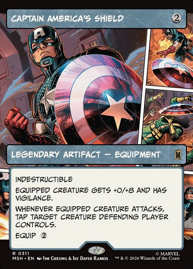 Captain America's Shield (MSH) (311) / Showcase