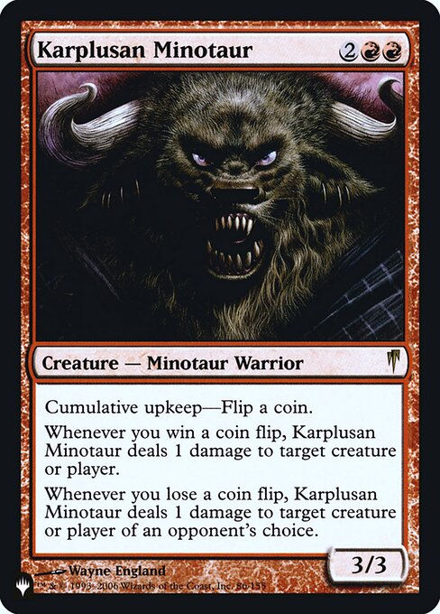 Karplusan Minotaur (PLST) (CSP-86)