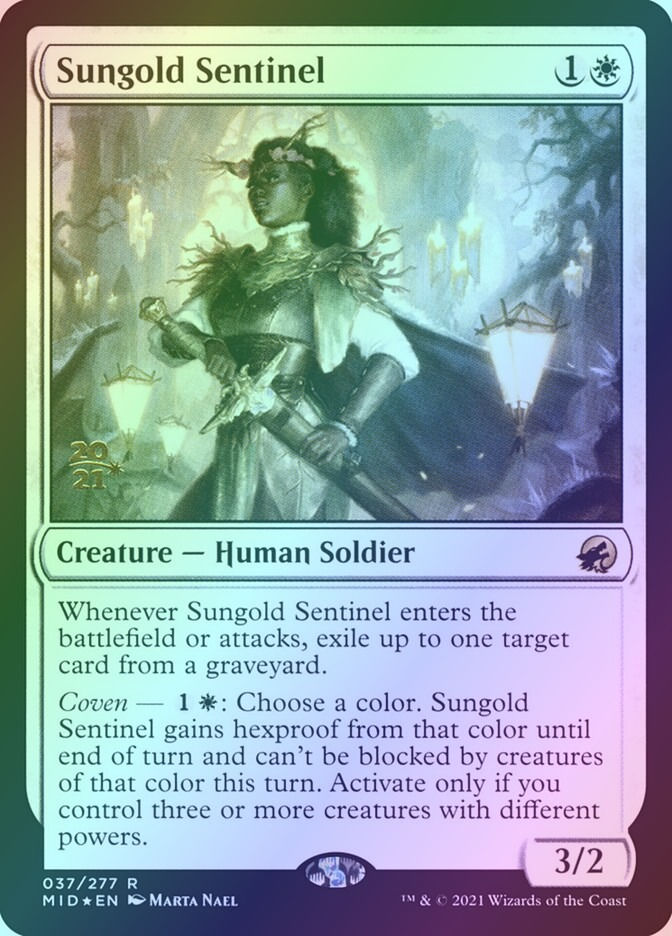 Sungold Sentinel (PMID) (37s) / Foil