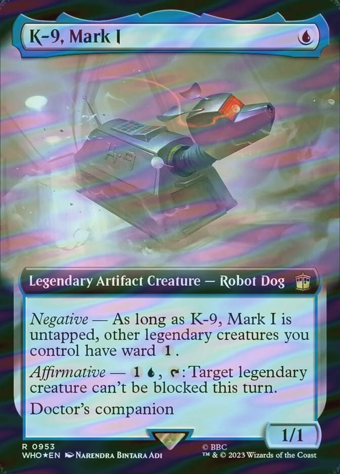 K-9, Mark I (WHO) (953) / Extended Art / Surge Foil