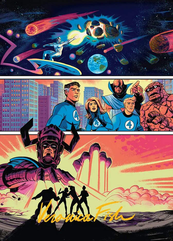 The Coming of Galactus (AMSH) (20) / Firma Dorada