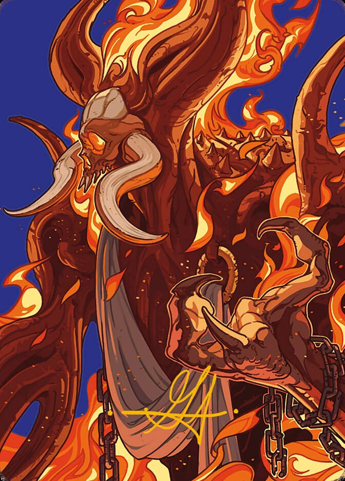 Phlage, Titan of Fire's Fury (AMH3) (50) / Firma Dorada