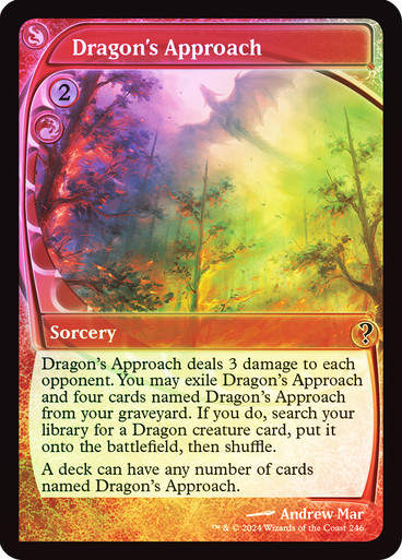 Dragon's Approach (MB2) (246) / Foil