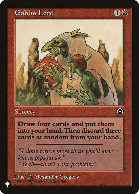 Goblin Lore (PLST) (P02-99)