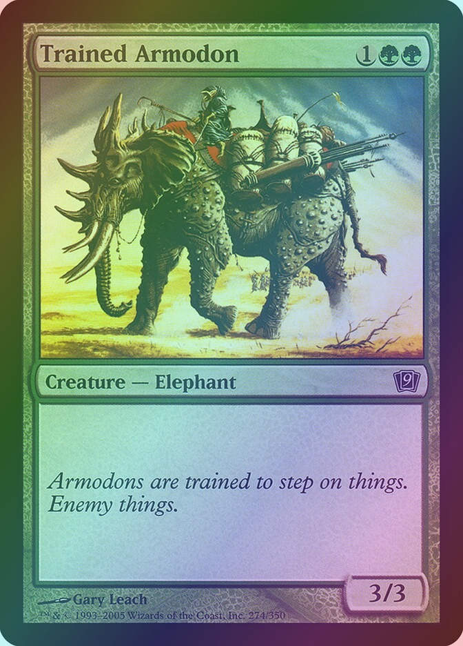 Trained Armodon (9ED) (274★) / Foil