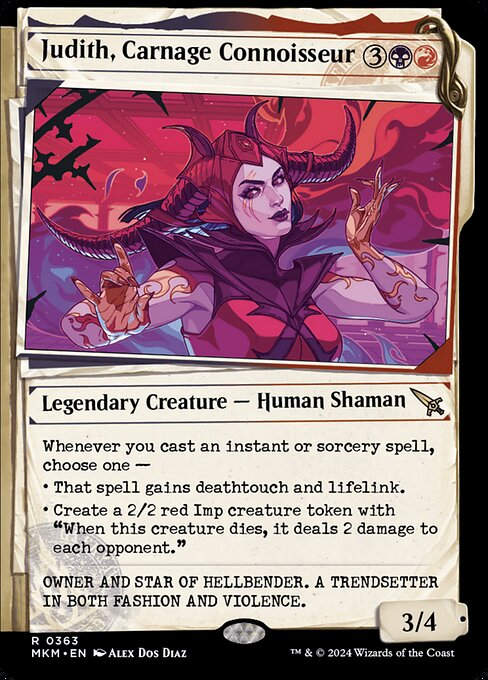 Judith, Carnage Connoisseur (mkm) (363) / Showcase