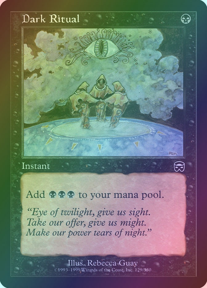 Dark Ritual (MMQ) (129) / Foil