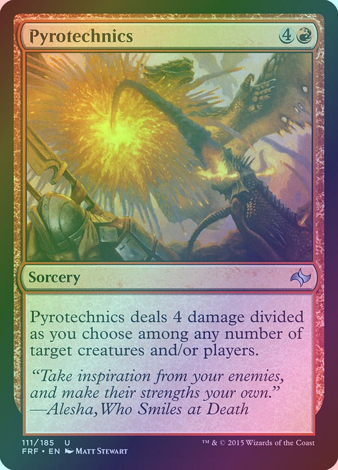 Pyrotechnics (FRF) (111) / Foil