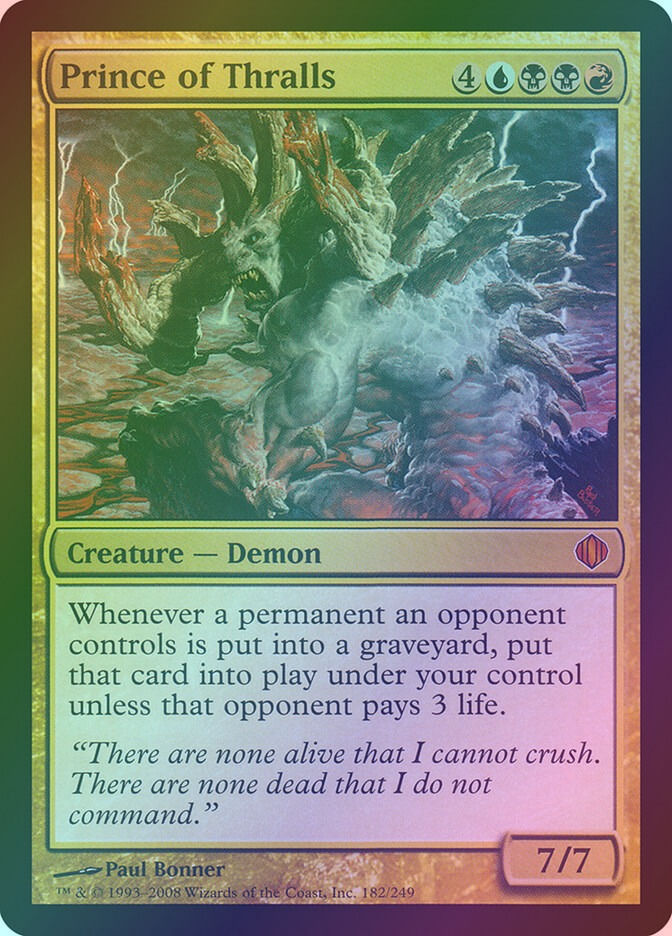 Prince of Thralls (ALA) (182) / Foil